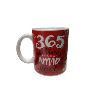 Caneca 365 Motivos Para Amar Você