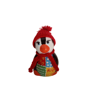 Pinguim Pequeno Com Touca