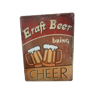 Placa Decorativa Eraft Beer