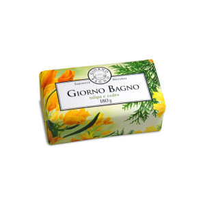 Sabonete Em Barra Giorno Bagno Tulipa & Cedro 180 g
