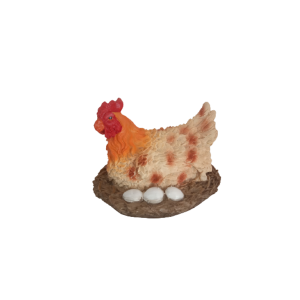 Galinha No Ninho Decorativa