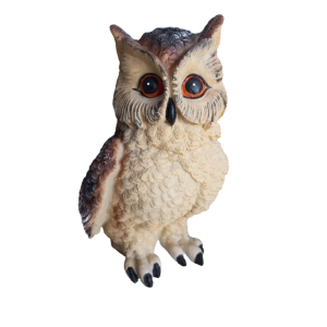 Coruja Realista Decorativa