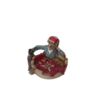 Cinzeiro Caveira Pirata