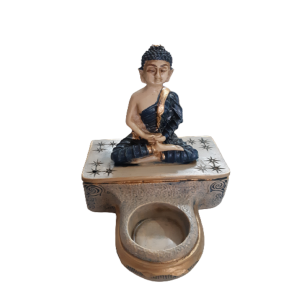 CASTIÇAL BUDA NA BASE