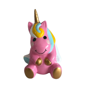 Unicórnio Decorativo Rosa