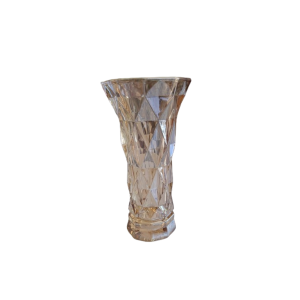 Vaso De Vidro Âmbar 15cm