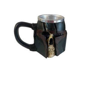Caneca Caveira Com Armadura