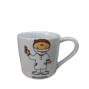 CANECA DE PORCELANA PROFISSÃO DENTISTA