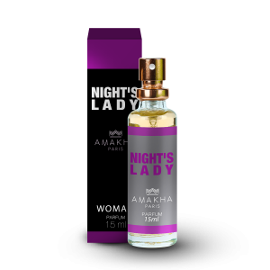 PERFUME FEMININO IMPORTADO NIGHT'S LADY AMAKHA 15ML