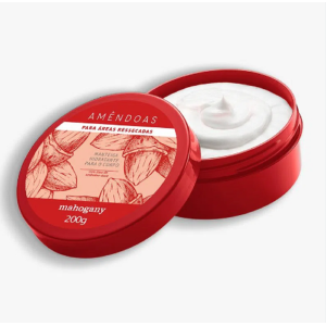 Amêndoas Manteiga Hidratante Mahogany 200g