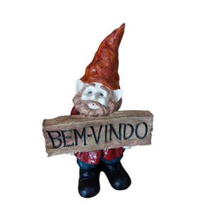 DUENDE BEM VINDO EM GESSO