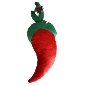 PIMENTA DE PELÚCIA- PORTA PRESENTE