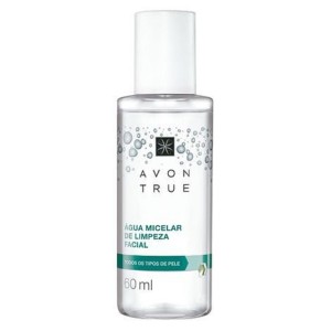 AGUA MICELAR DE LIMPEZA FACIAL AVON TRUE 60ML