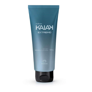 Gel 2 em 1 Para Barba e Pós-barba Kaiak Extremo - 100 g