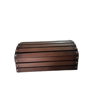 BAÙ MDF MARROM ESCURO GRANDE